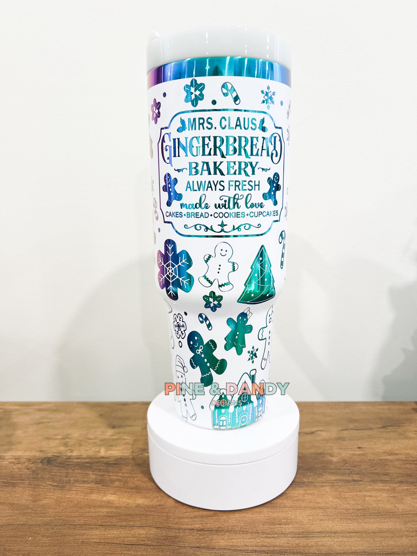 Gingerbread Christmas Tumbler