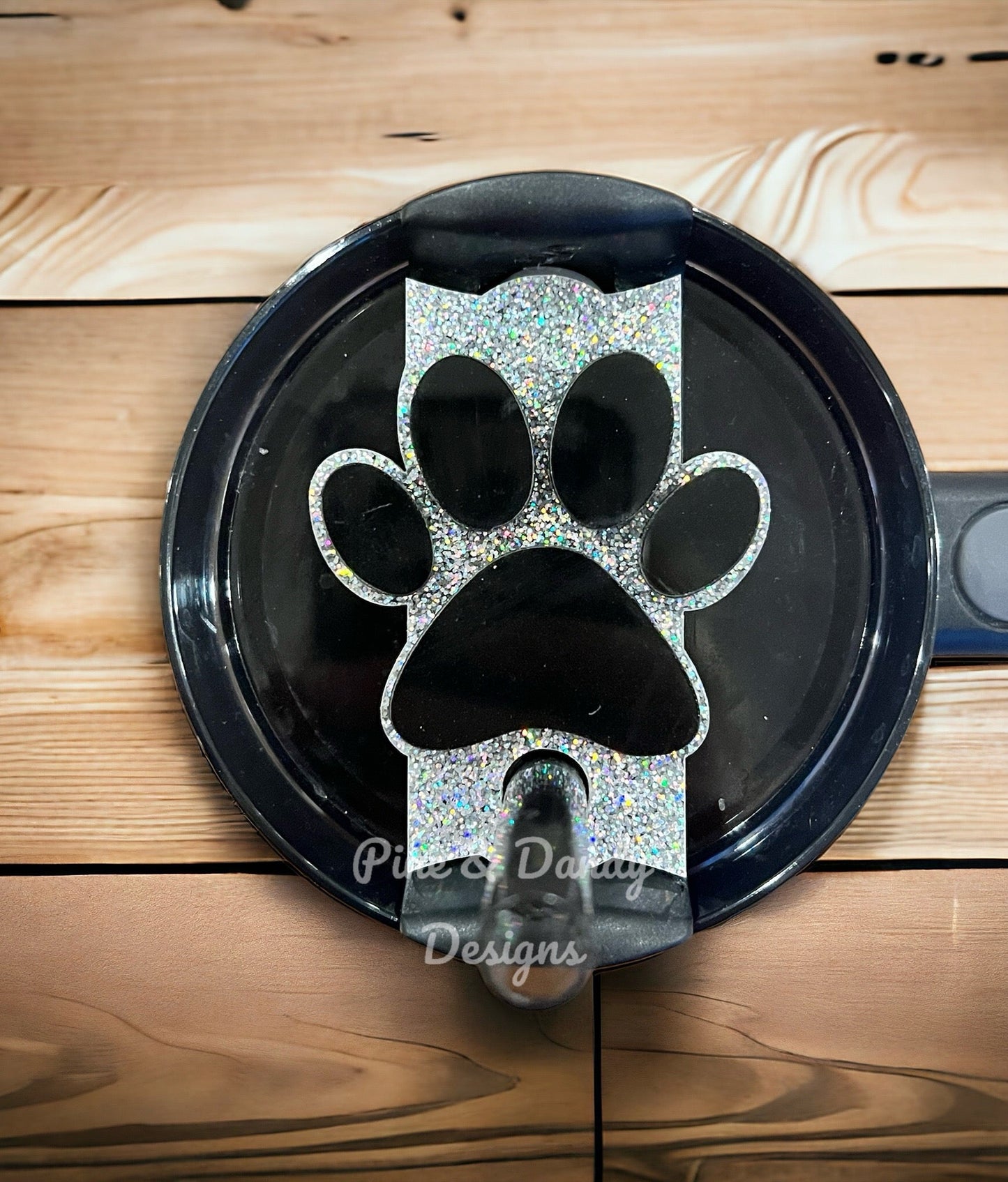 Dog Paw Stanley Name Plate