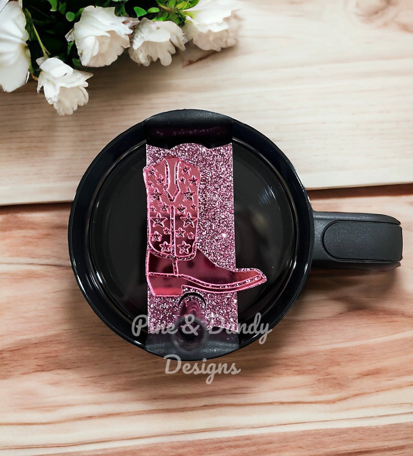 Cowgirl Boot Name Cup Name Plates