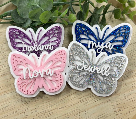 Butterfly Hair clips