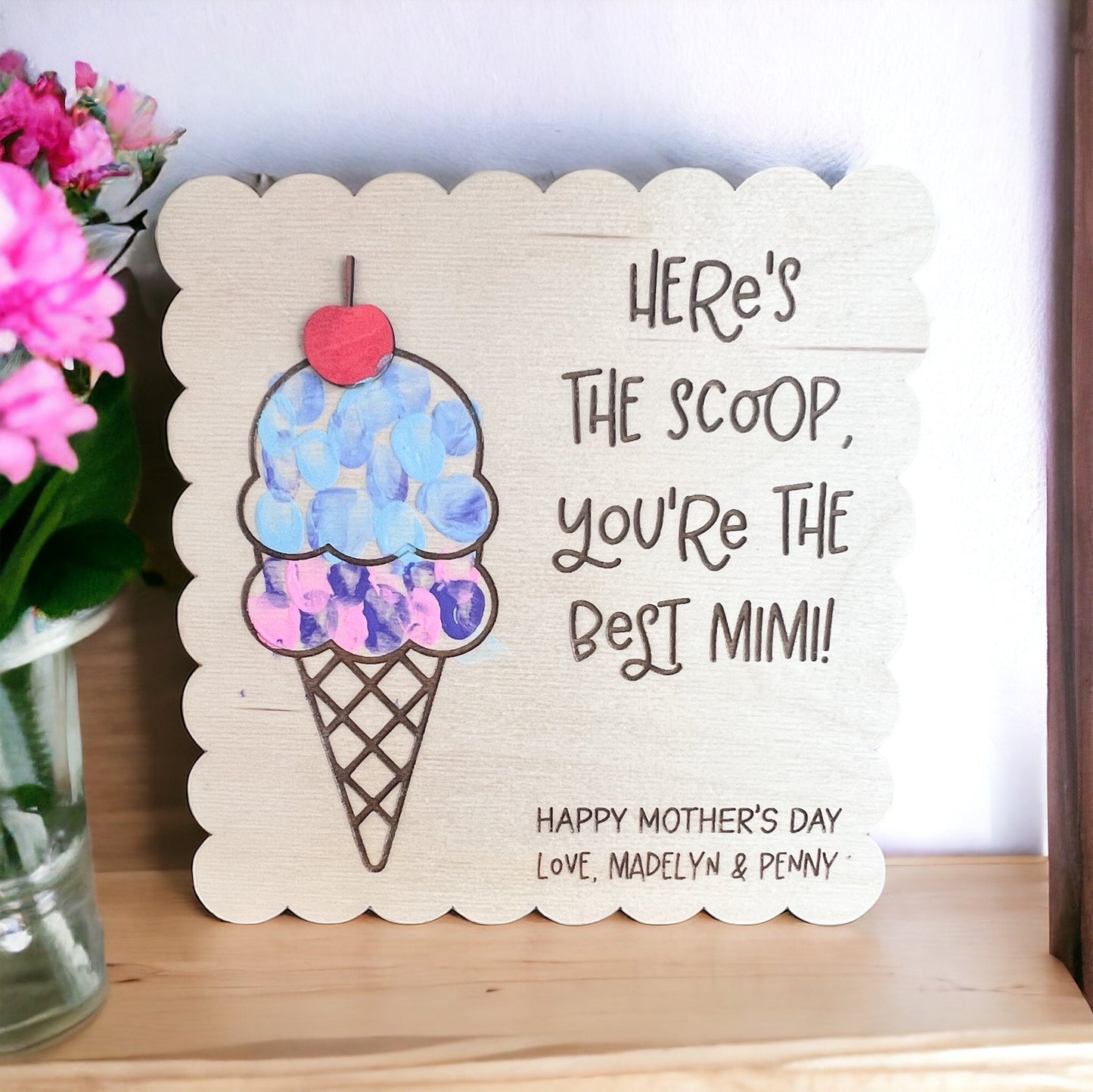 Here’s the scoop Mother’s Day sign