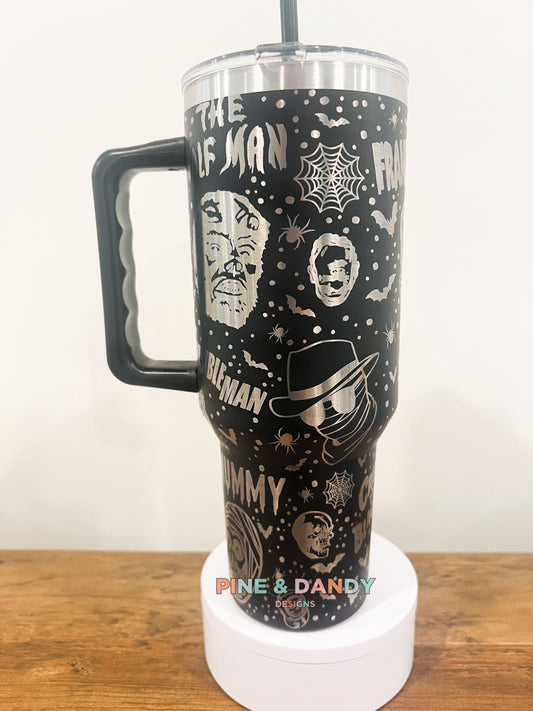 Universal Monsters Tumbler