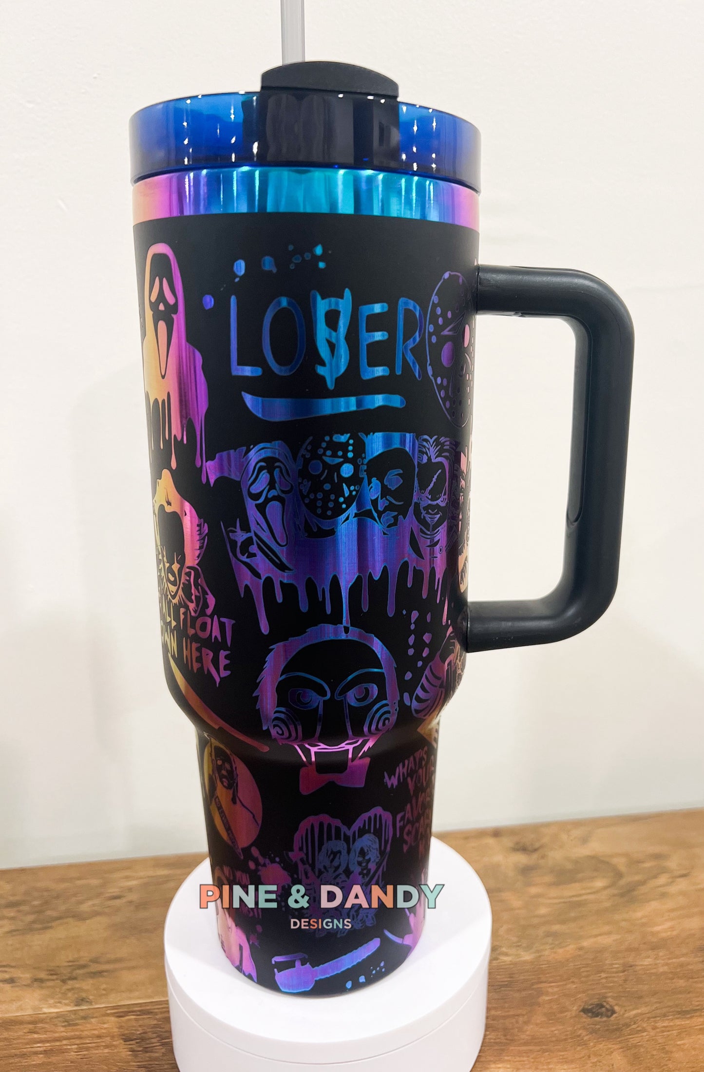 Horror Characters Tumbler