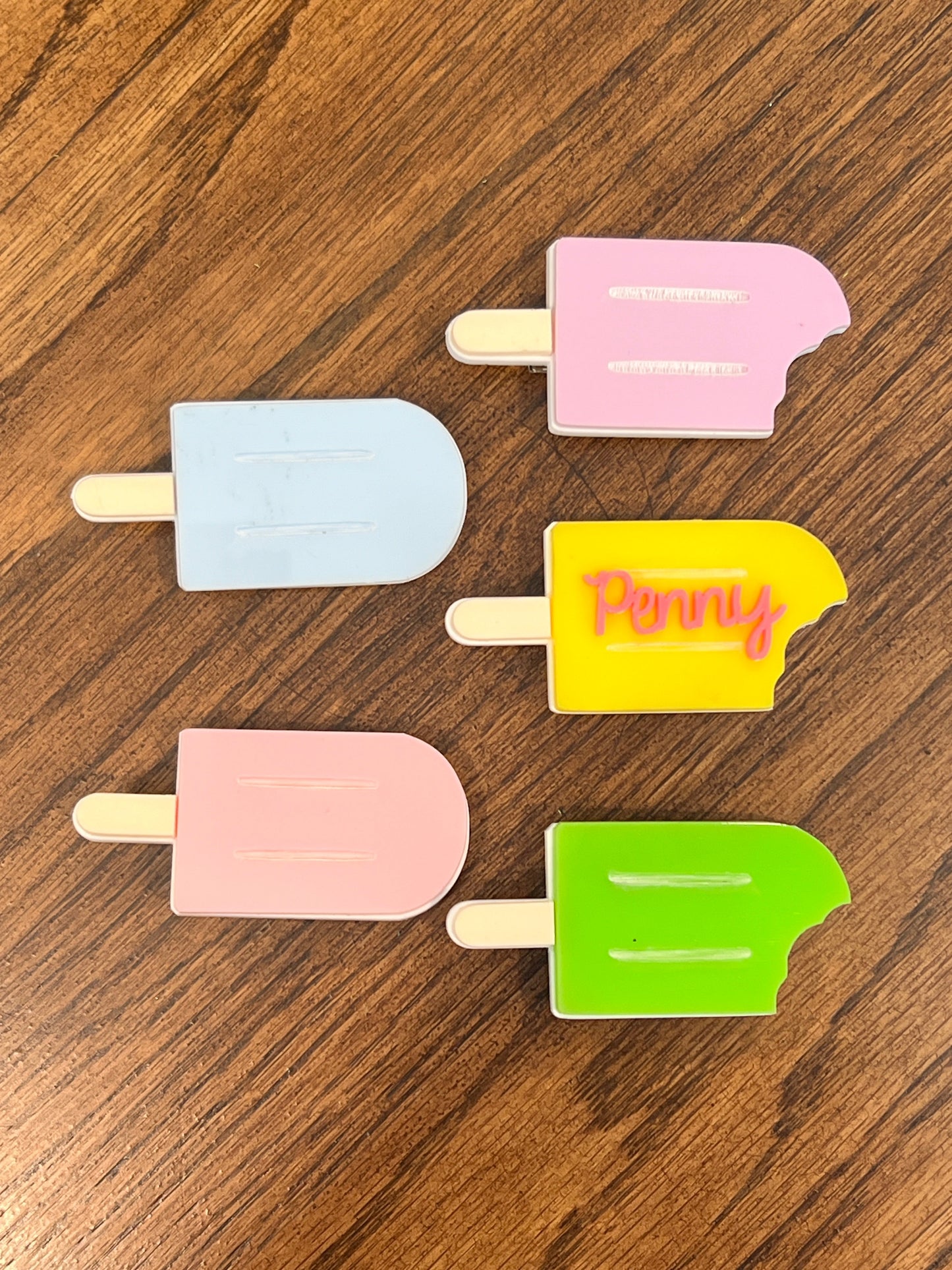 Ice Pop Hair clips