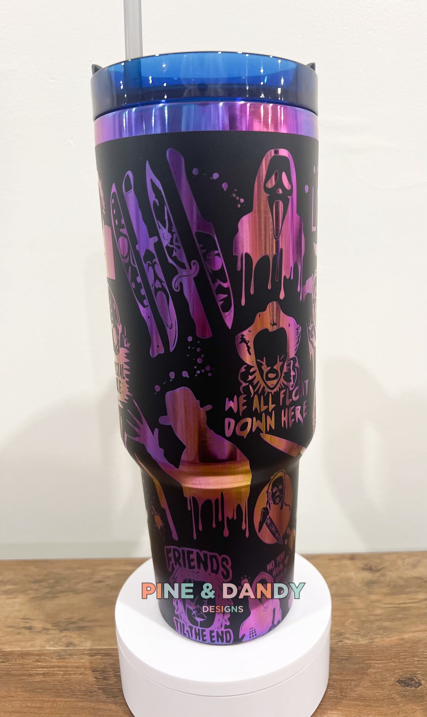 Horror Characters Tumbler