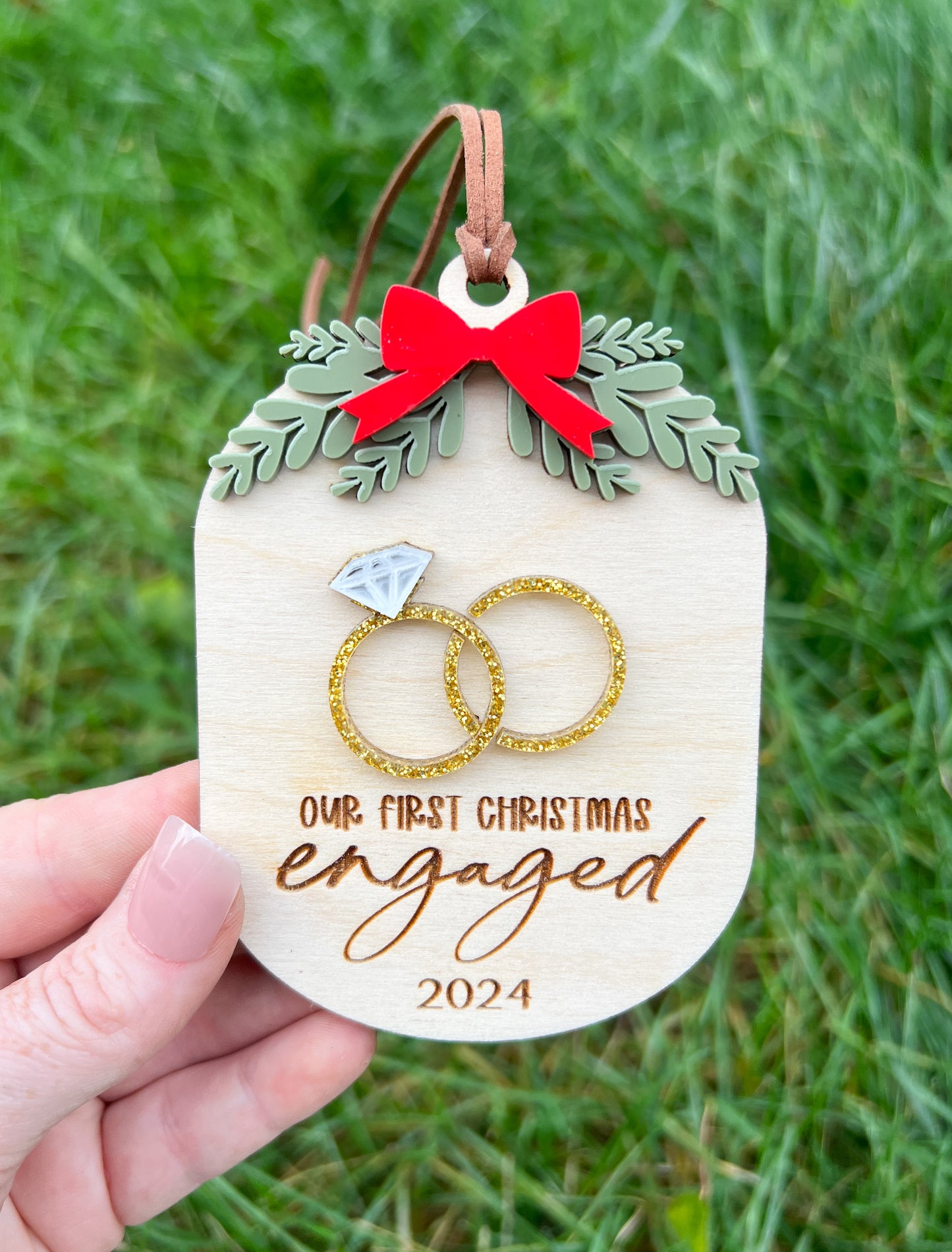 Engaged Wedding Ornament