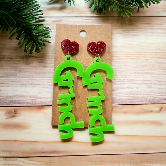 Grinch Dangles