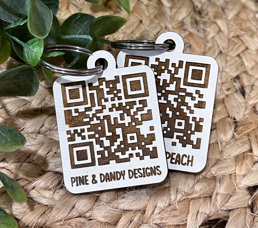 QR Business Keychains