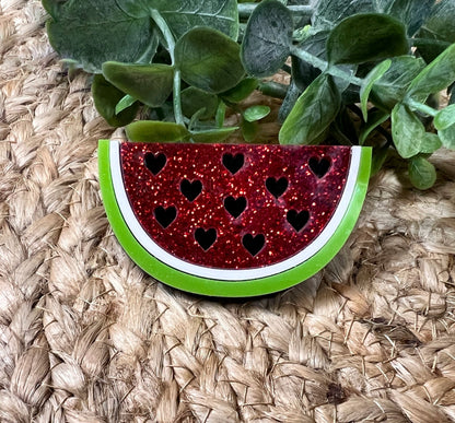 Watermelon Hair clips