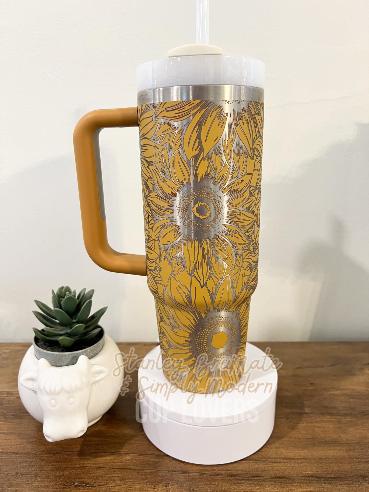 Sunflower tumbler