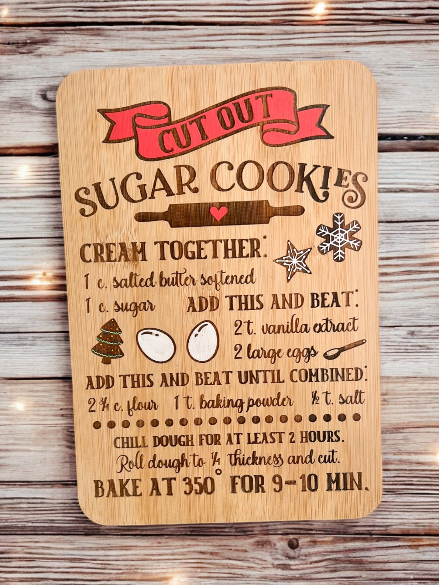 Holiday Recipe Boards