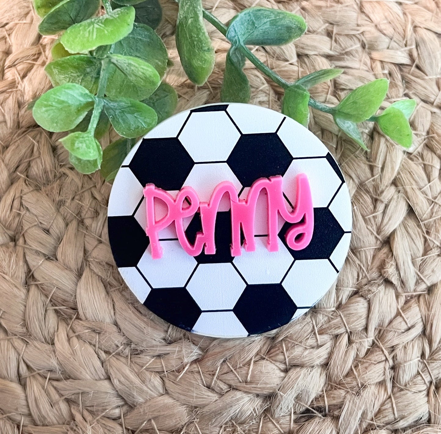 Soccer Hair clips