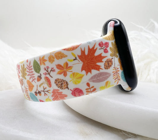 Fall Leaves Watch Band compatible with Apple Watch Fitbit Samsung