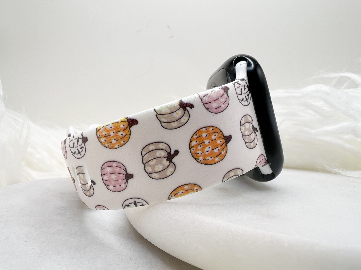 Cute Pumpkins Watch Band compatible with Apple Watch Fitbit Samsung