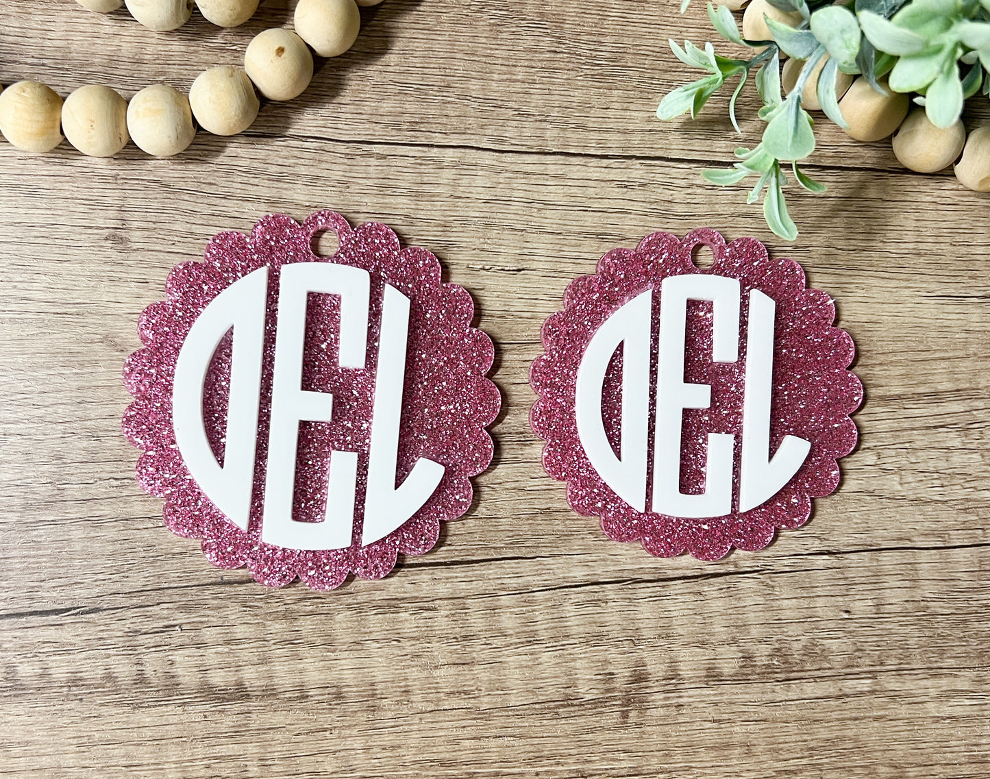 Monogram Tags