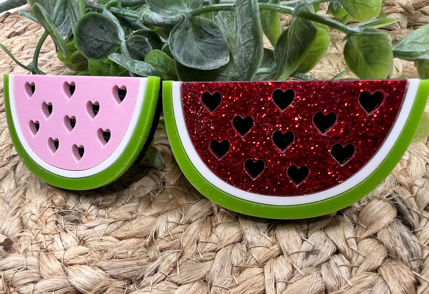 Watermelon Hair clips