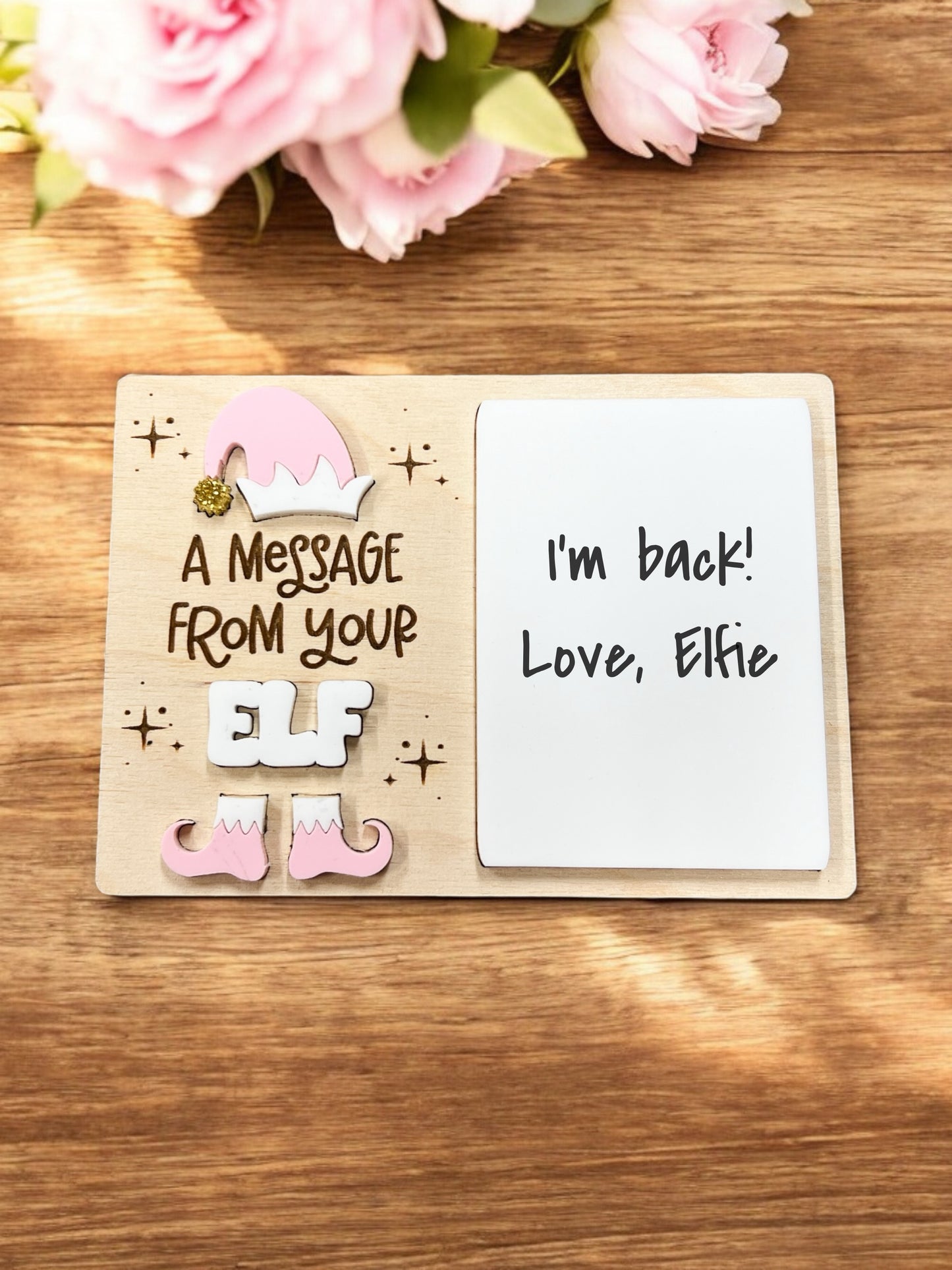 Elf Message Sign