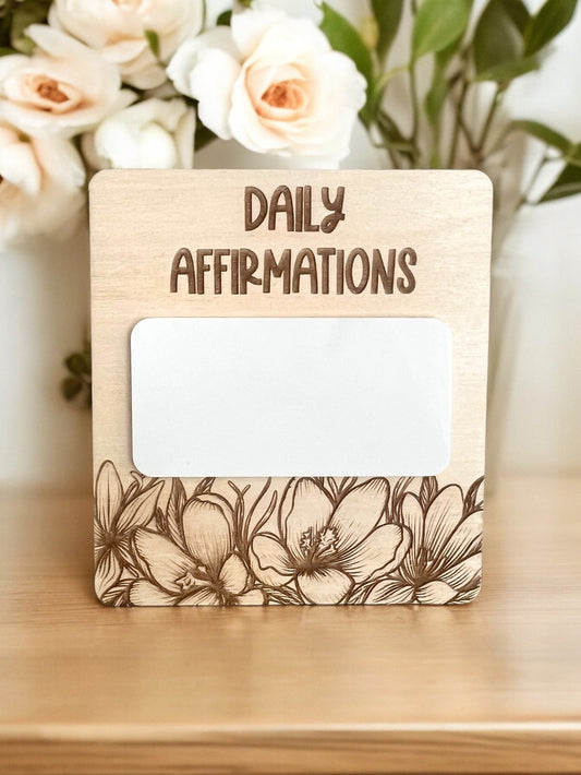 Daily Affirmation Sign