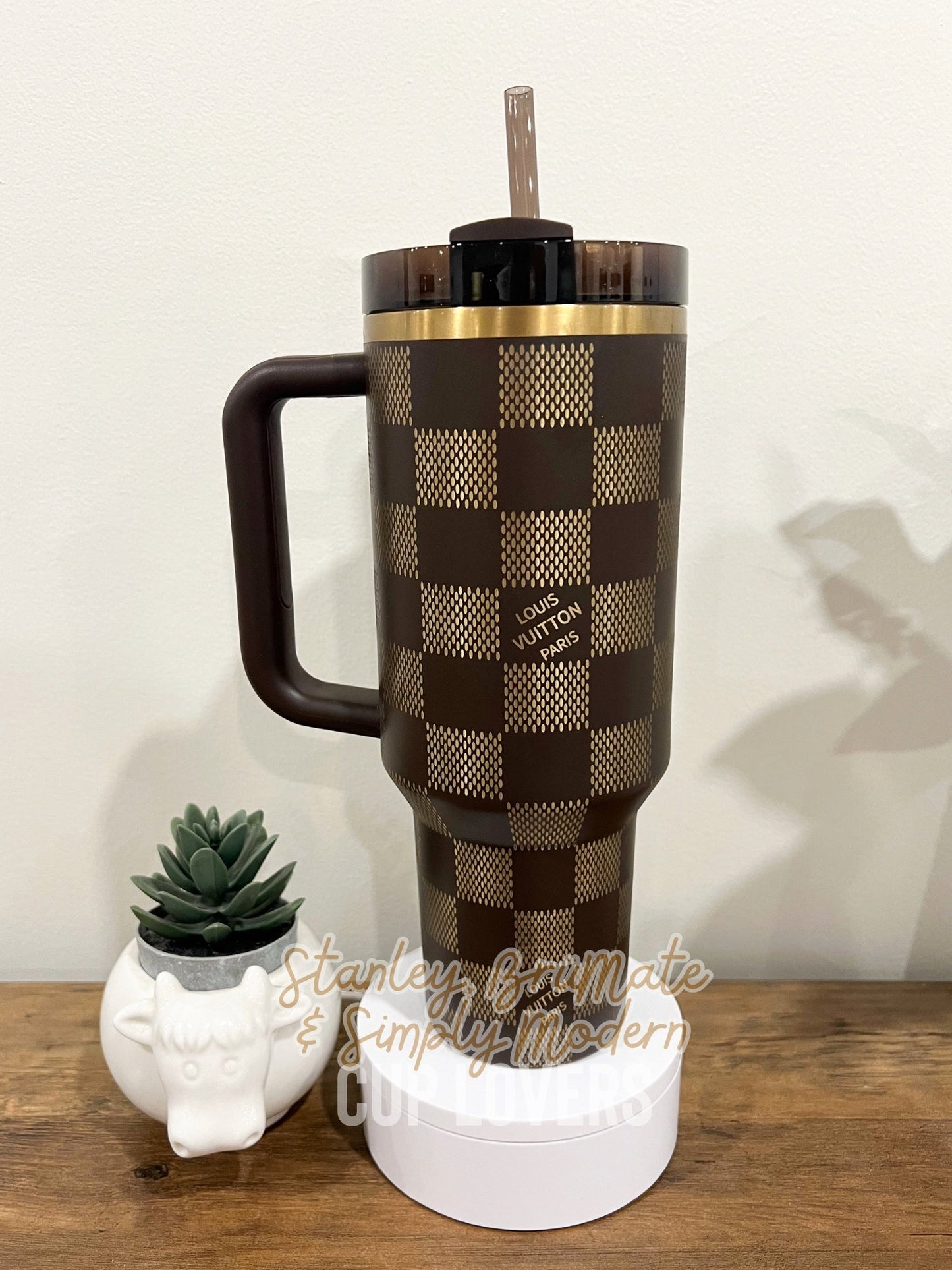 Damier Tumbler