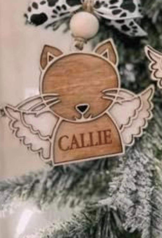 Pet angel ornament