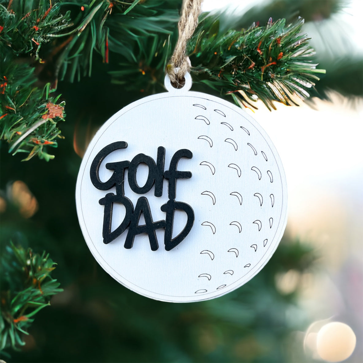 Golf Ornament