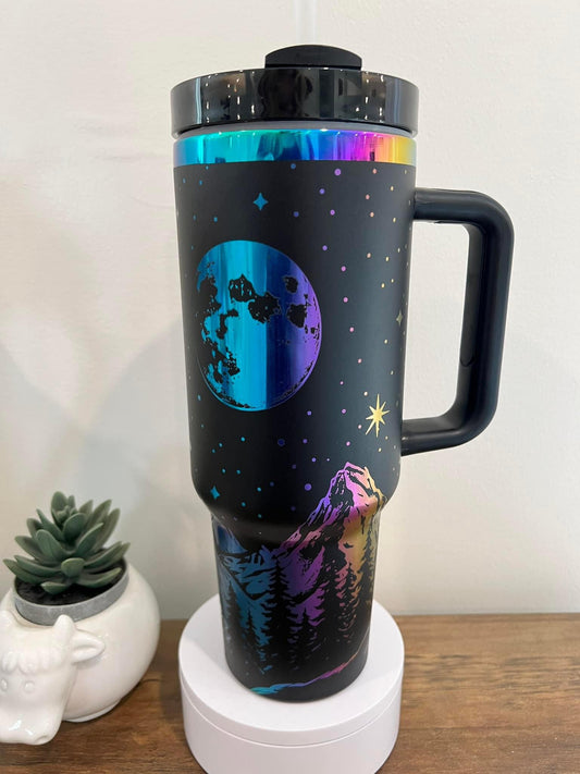 Moon & Mountain tumbler