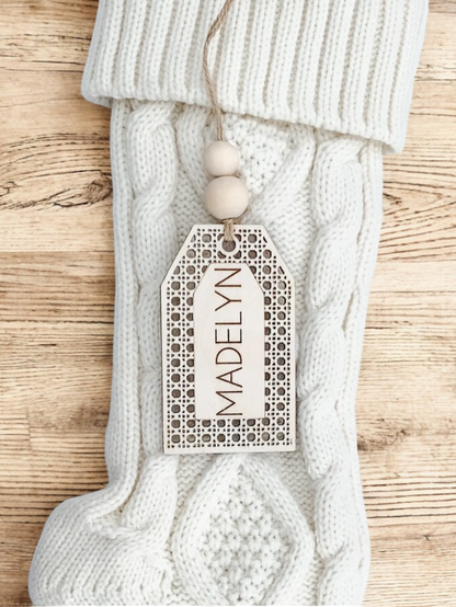 Boho Stocking Tag