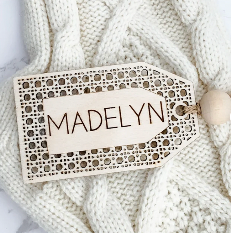 Boho Stocking Tag