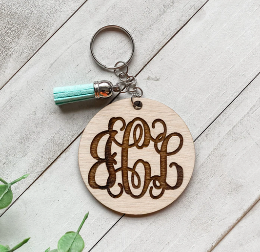 Monogram Keychain