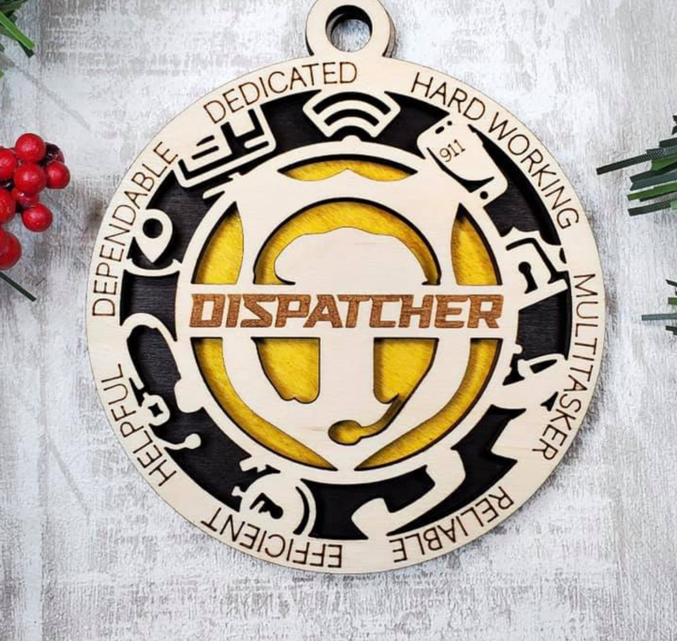 First Responder Ornaments