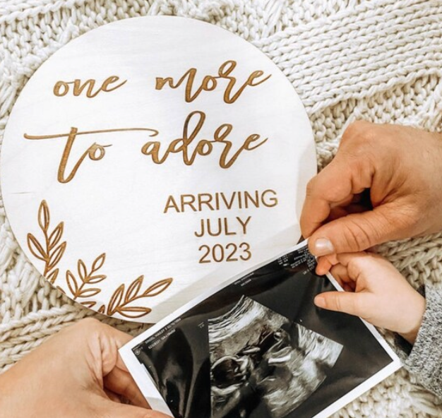 One more to adore Pregnancy Announcement