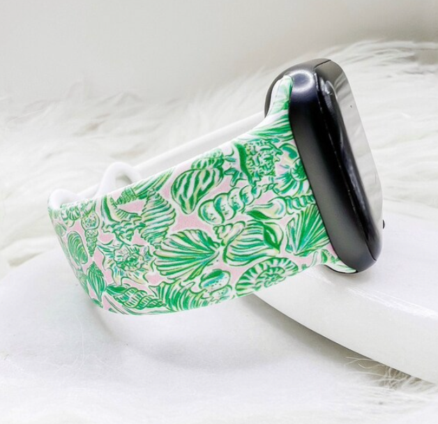 Lilly Inspired Watch Band compatible with Apple Watch Fitbit Samsung