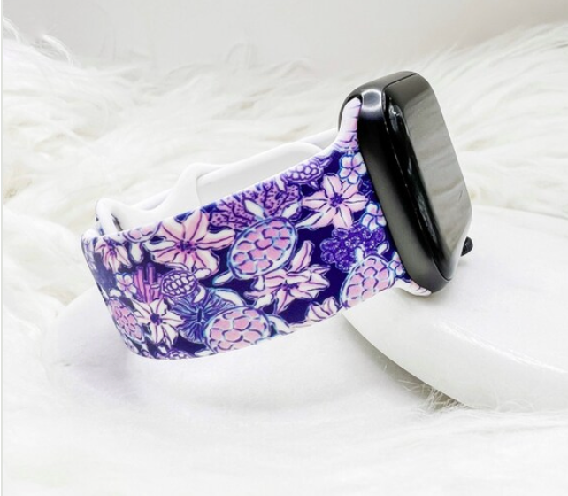 Lilly Inspired Watch Band compatible with Apple Watch Fitbit Samsung