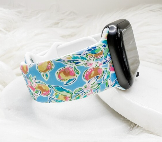 Lilly Inspired Watch Band compatible with Apple Watch Fitbit Samsung