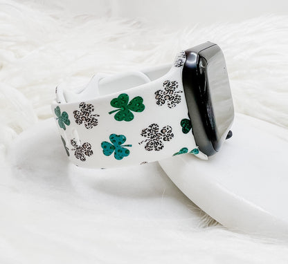 Shamrock Watch Band compatible with Apple Watch Fitbit Samsung