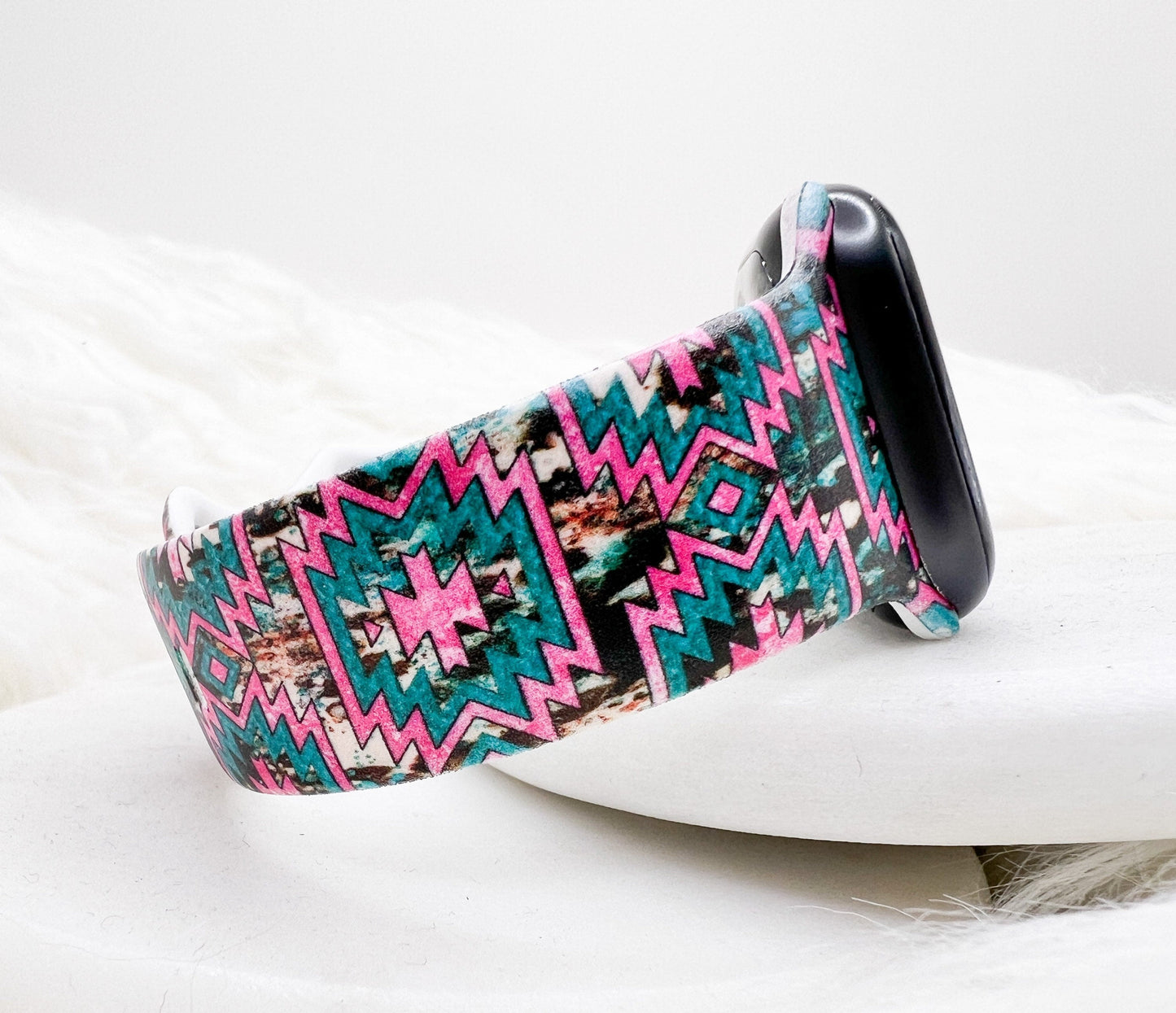 Western Serape Watch Band compatible with Apple Watch Fitbit Samsung