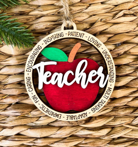 Teacher ornament