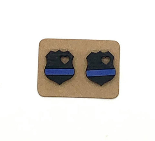 Thin blue line studs