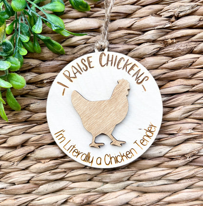 Chicken Car Charm/Ornament