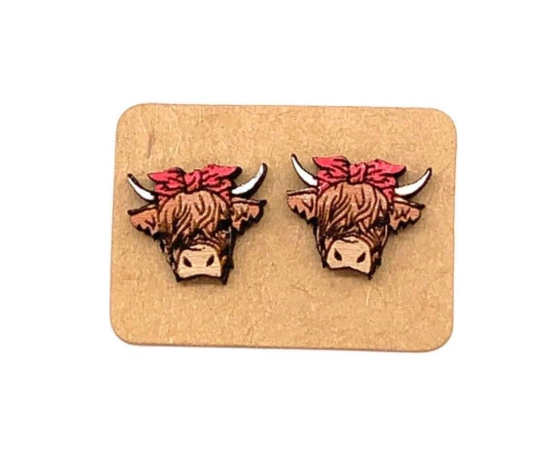 Highland Cow studs