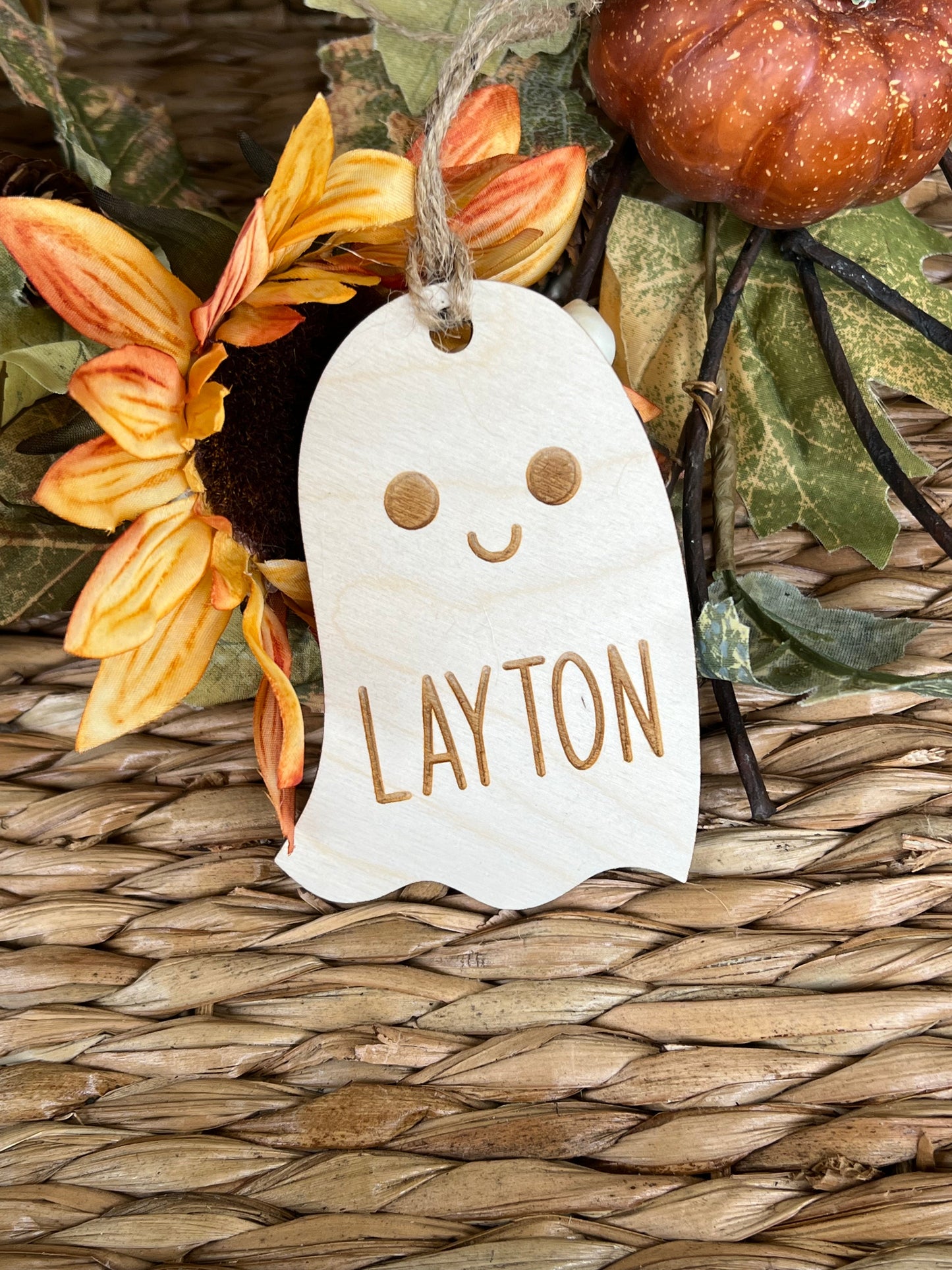 Halloween bag tag