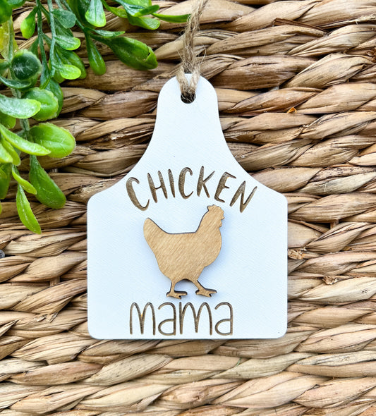 Chicken Car Charm/Ornament