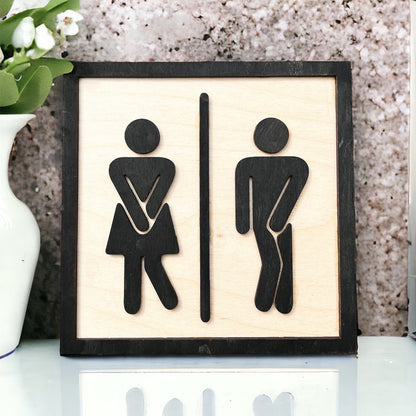 Bathroom Sign