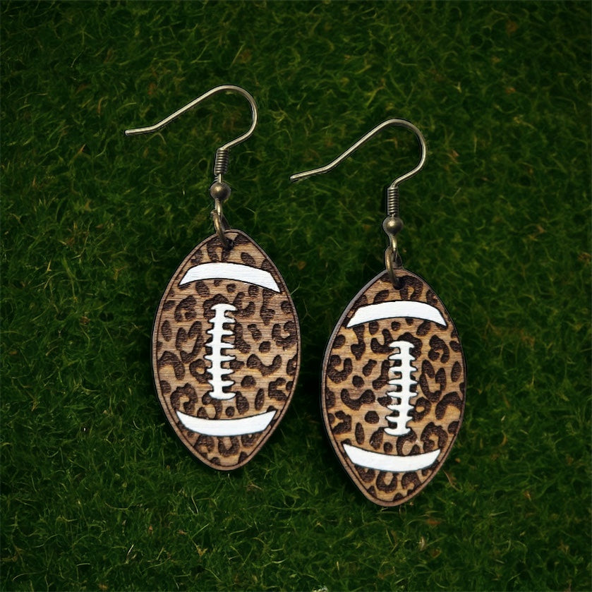 Football Earrings