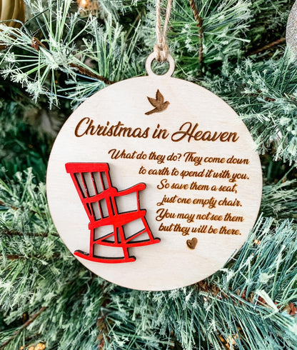 Christmas in Heaven Ornament