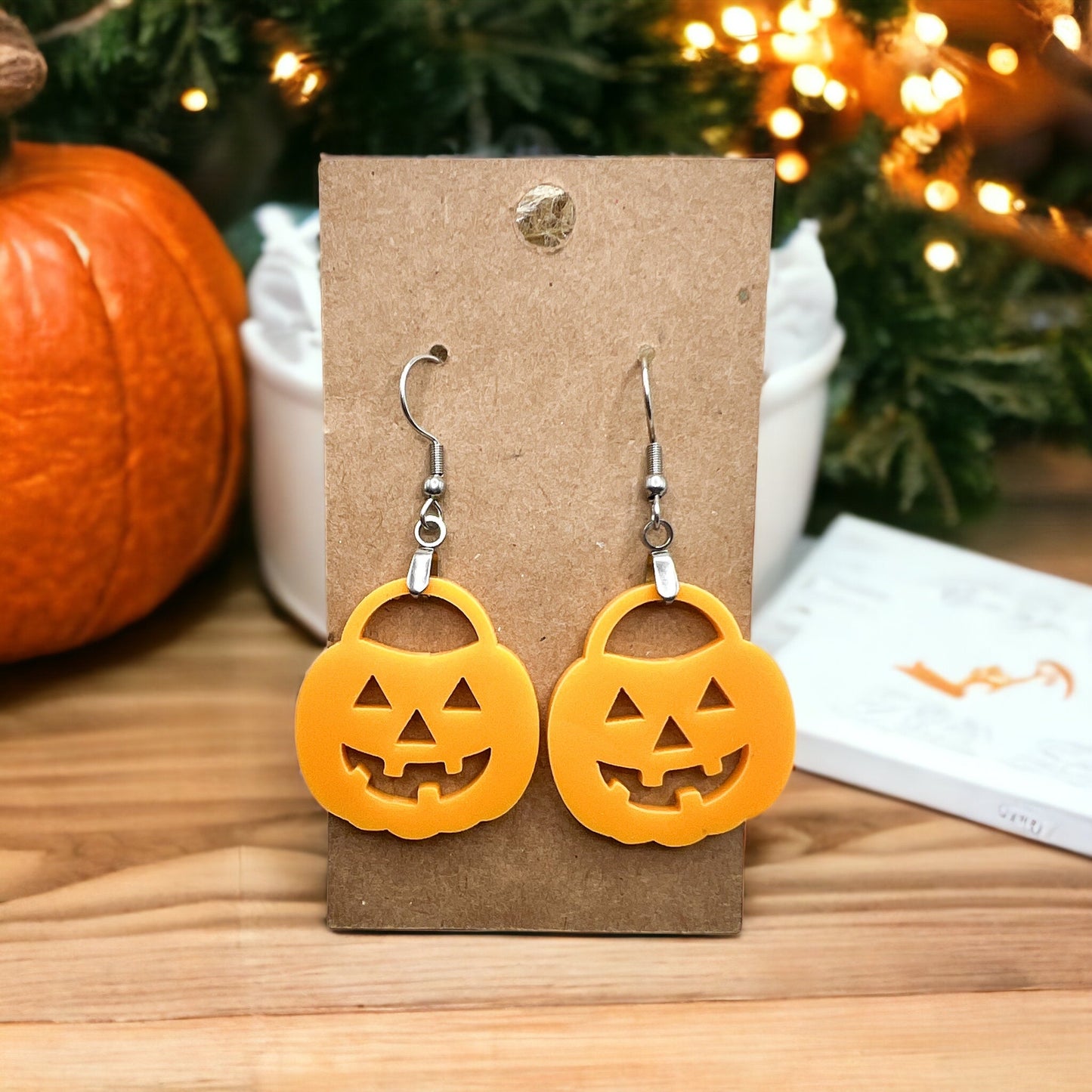 Pumpkin Dangles