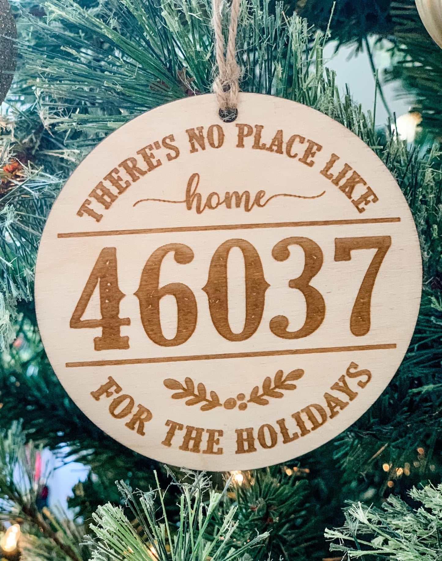 Zip Code ornament