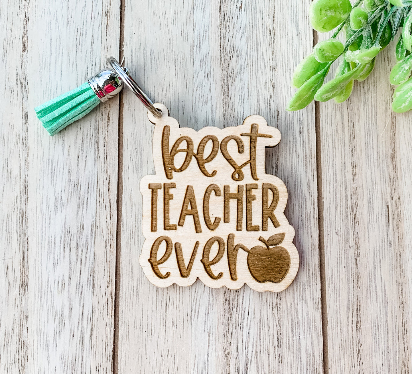 Best teacher ever keychain