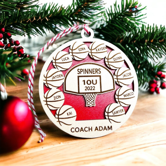 Basketball Team Ornament