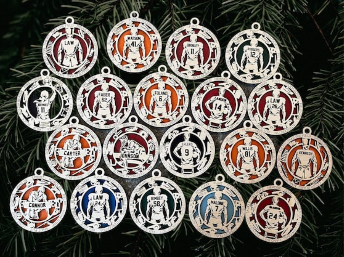 Sports Ornaments